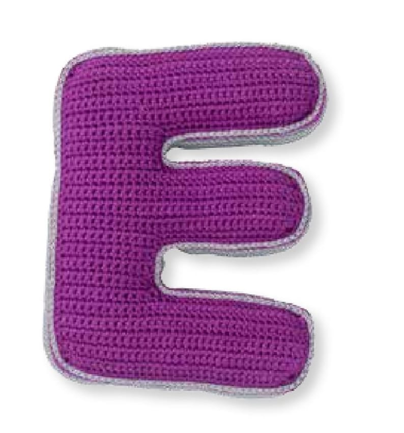 All 26 letters of the alphabet PDF crochet pattern image 6