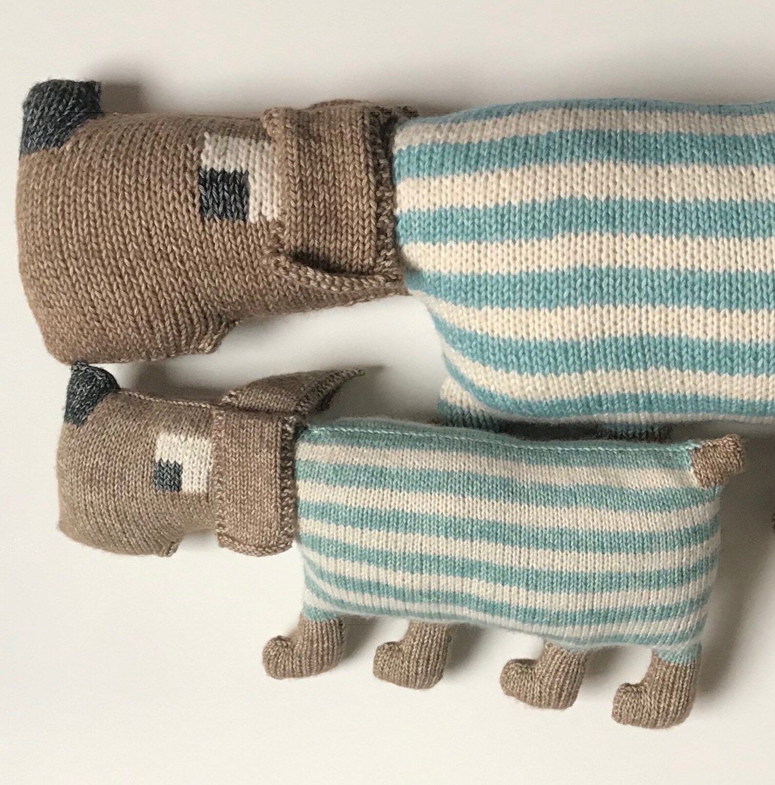 Charlie the Knitted Dog PDF Knitting Pattern - Etsy