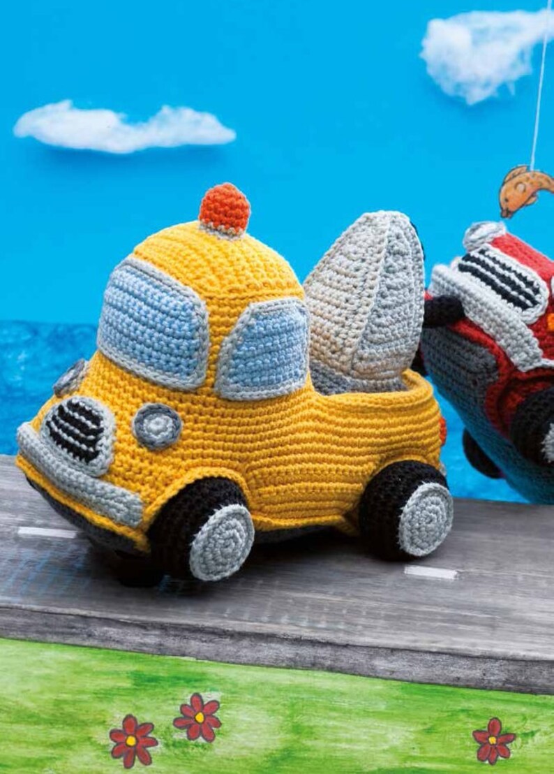 Tow Truck PDF Crochet Pattern Etsy