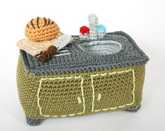 Furniture Kitchen PDF crochet pattern