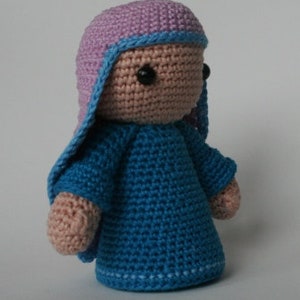 Joseph, Mary and Jesus PDF crochet pattern image 2