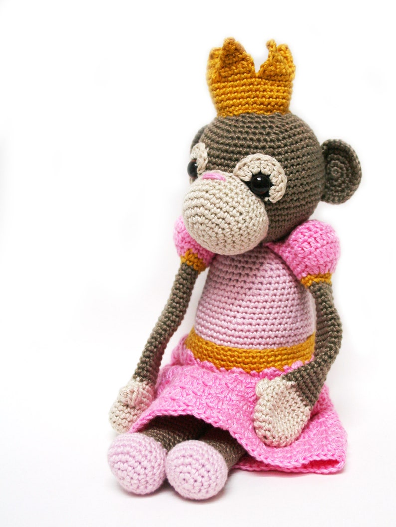 Monkey Sophia PDF crochet pattern image 3