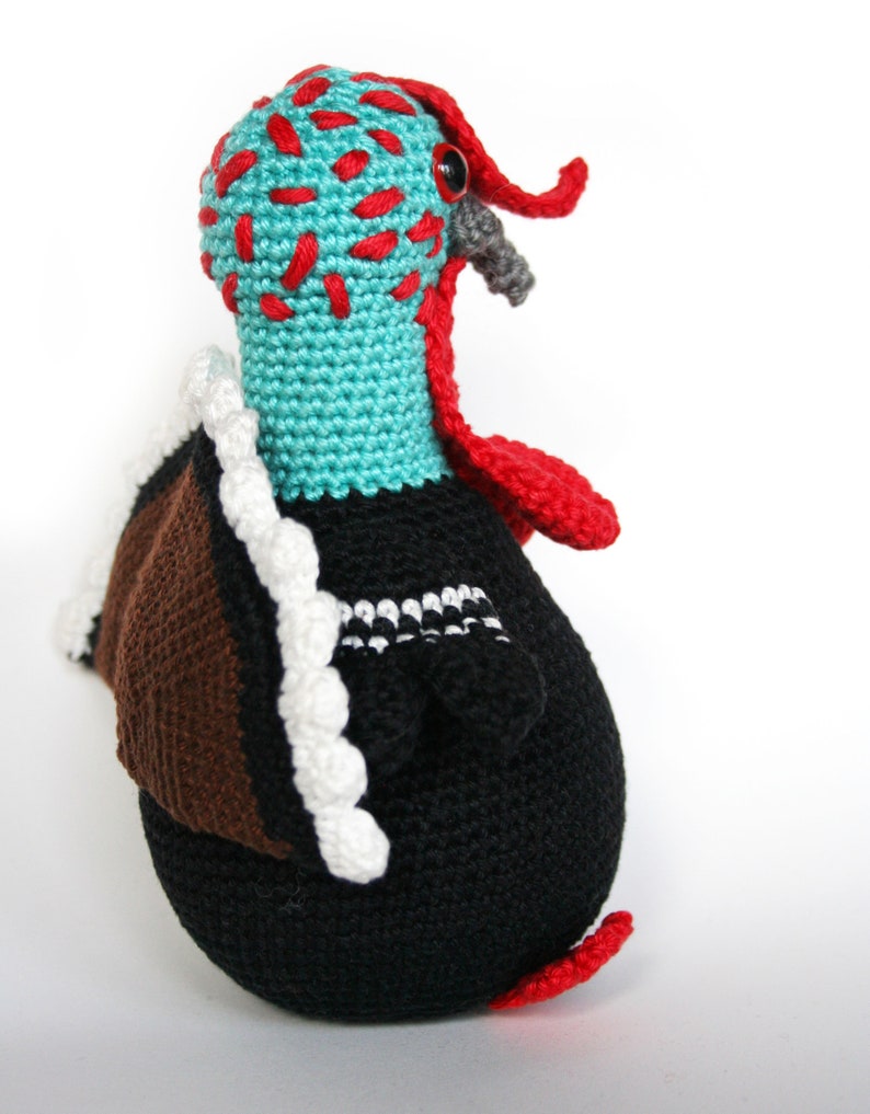 Herman the Turkey PDF crochet pattern image 4