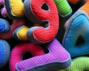 Numbers 0 till 9 PDF crochet pattern