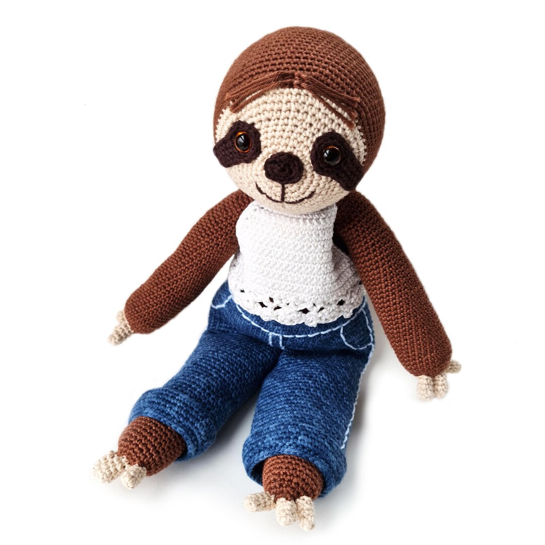 Loes the Sloth PDF Crochet Pattern - Etsy