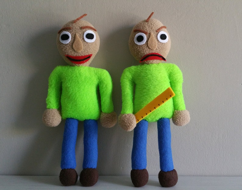 Handmade Baldi Plush Pocket Version Unofficial Baldis Basics In Education And Learningbaldi Toymarkiplierbaldis Plush - 