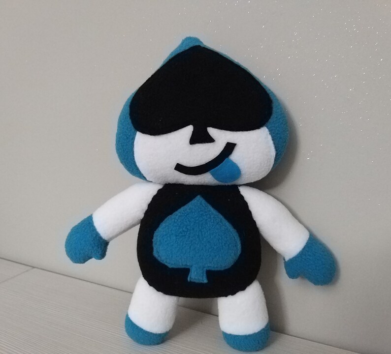 Handmade Lancer Plush Unofficial From The Game Deltarunemarkiplieryoutubeplushieundertaledeltarune - 