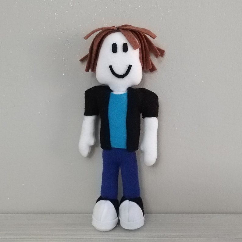 Handmade Roblox Basic Skin Plushie Pocket Size Unofficial Etsy - image 0