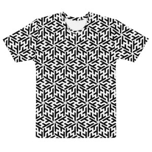 Sayagata 4 Unisex AOP T-shirt 画像 1