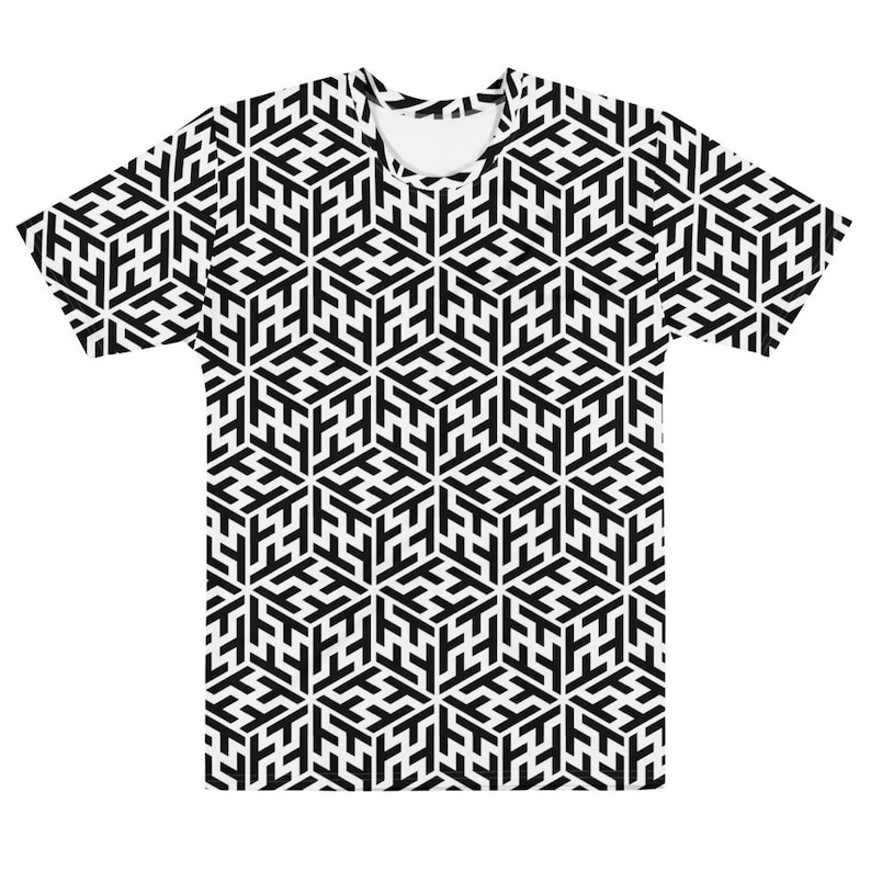 Sayagata 4 Unisex AOP T-shirt 画像 1