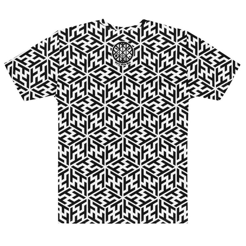 Sayagata 4 Unisex AOP T-shirt 画像 2