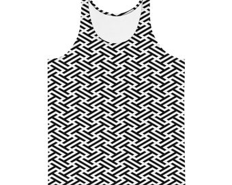 Sayagata #5 - Black Unisex AOP Tank Top