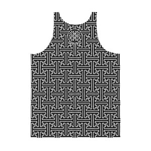 Sayagata 2 Black Unisex AOP Tank Top image 2