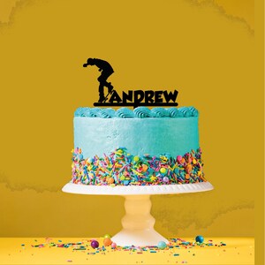 Personalised Rugby Player Acrylic Cake Topper Etsy