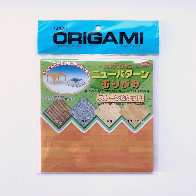 Aitoh Origami Grimmhobby Photobit Stone Paper Wood 40 Popular overseas free