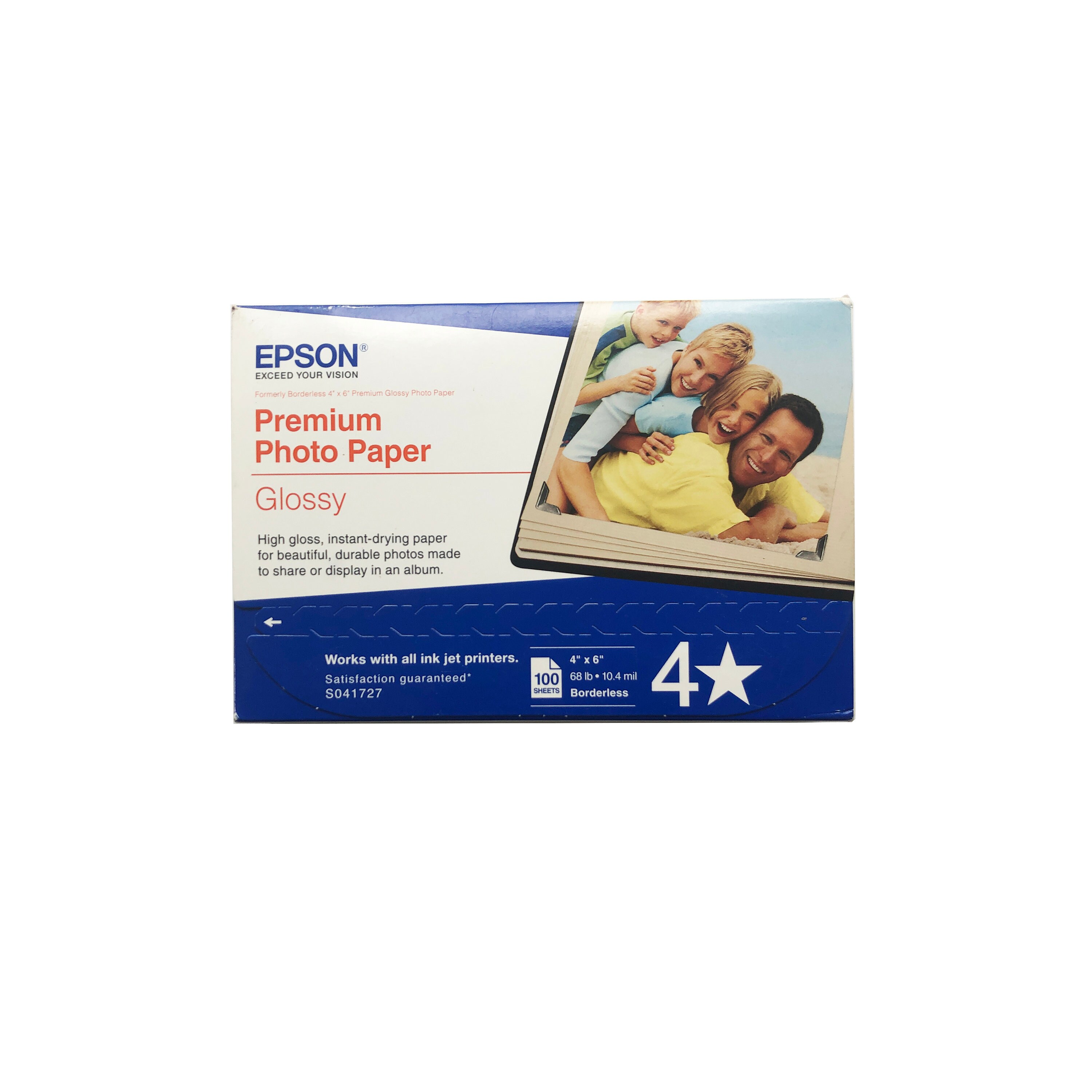 Epson SCR1002 Scrapbook Inkjet Two-Sided Photo Paper 8.5 x 11 20