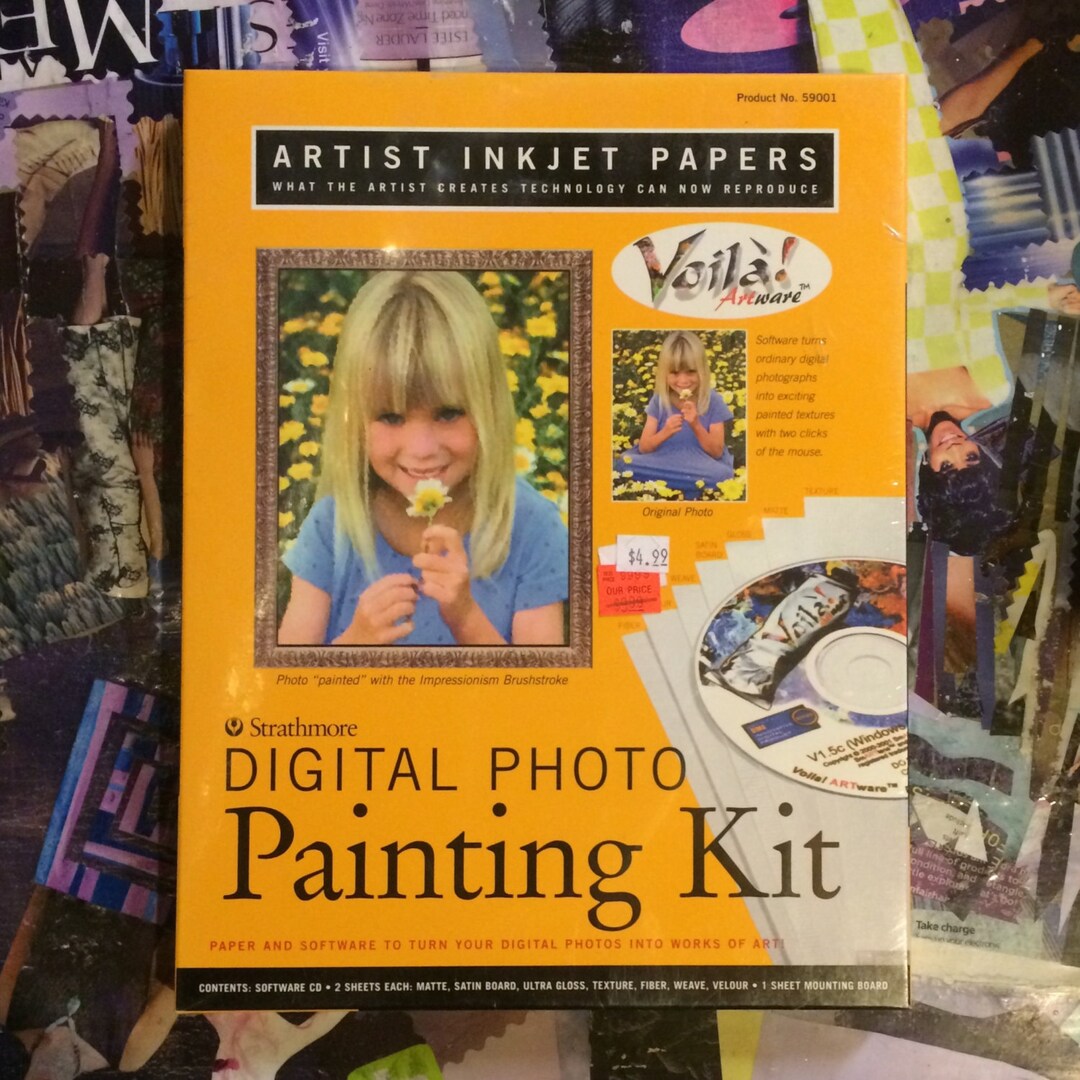 Strathmore Digital Photo Painting KIT Etsy