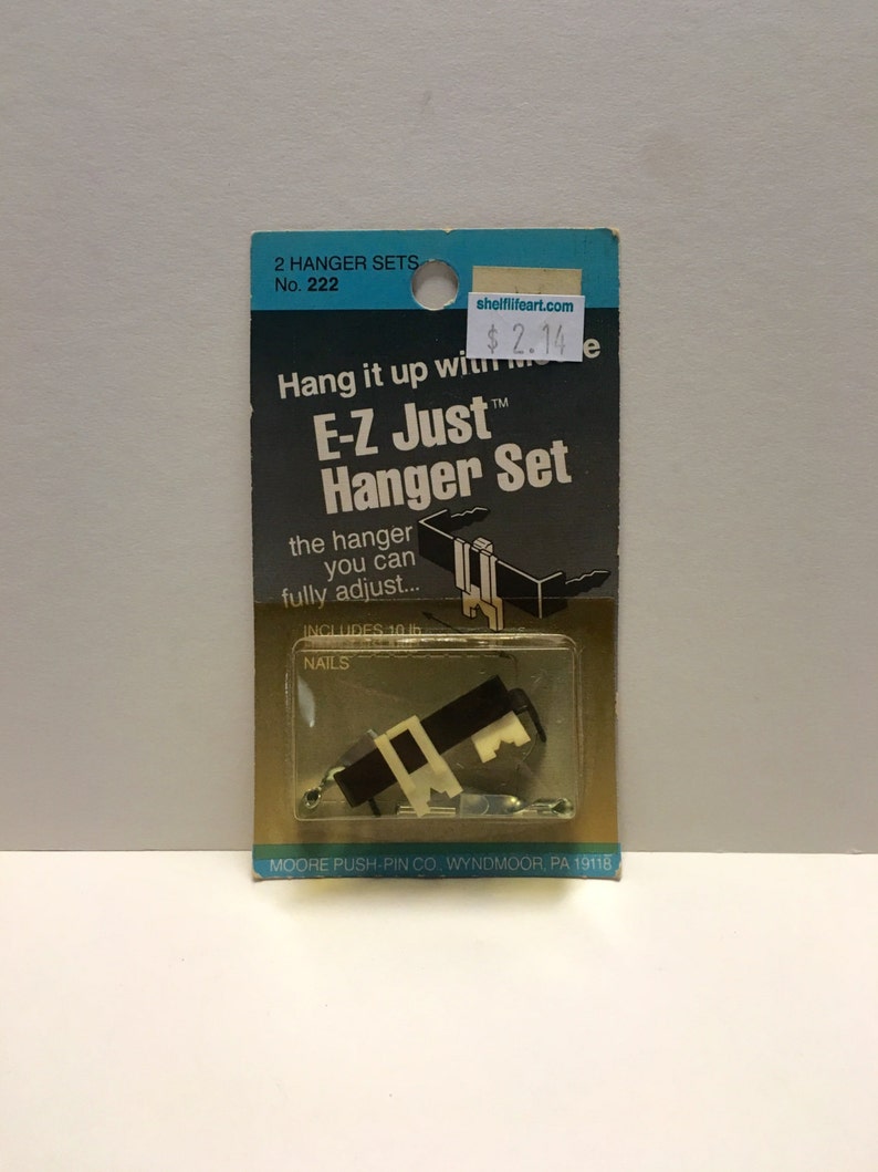 Moore No.222 E-Z Just Hanger Set 2 sets
