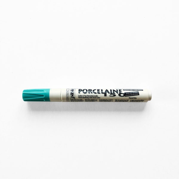 Pebeo Porcelaine 150 Fine Point Bakeable Paint Pen Peacock Bleu