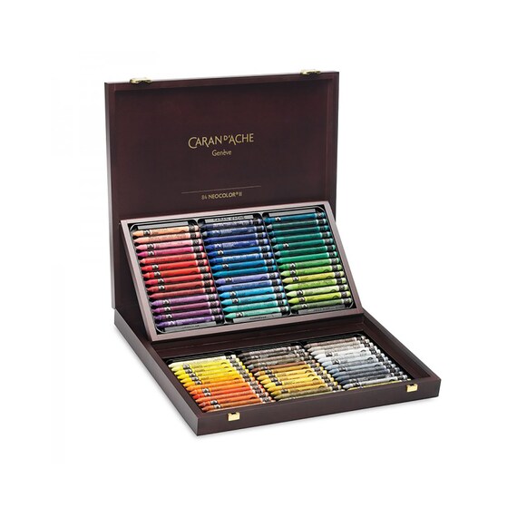 Caran d'Ache Neocolor I Permanent Wax Pastel Sets