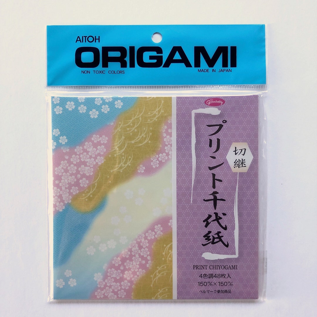 Aitoh Origami Grimmhobby Print Chiyogami Kiritsunagi Origami Paper 48