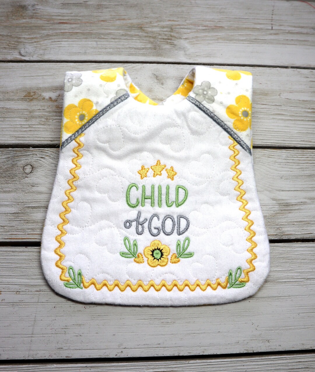 In the Hoop Baby Bib for 7x11 and 8x12 Embroidery Hoops Etsy