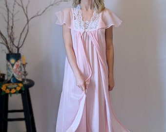 Pink Nightgown - Etsy