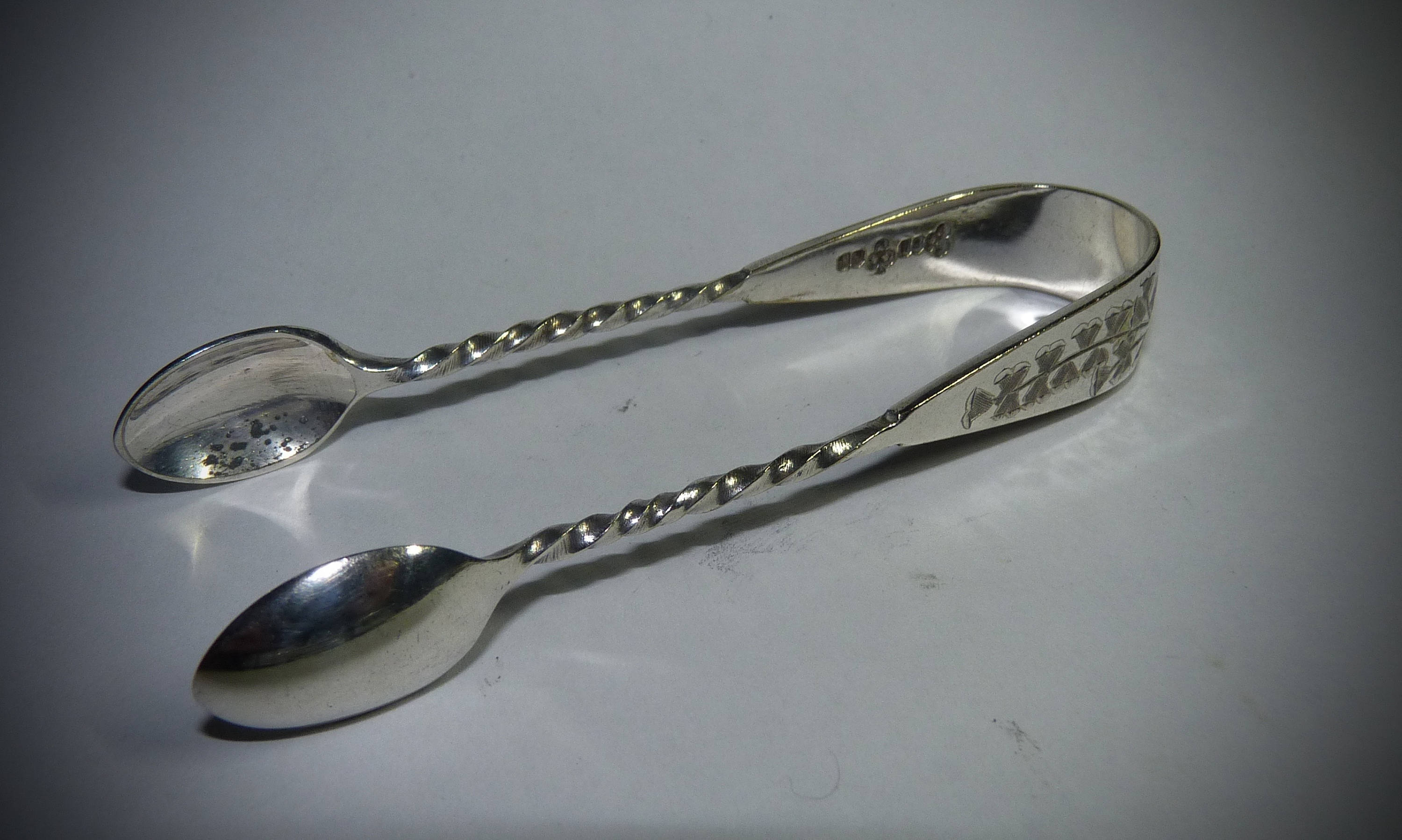 Vintage EPNS Sugar Tongs Circa early 1900's Etsy