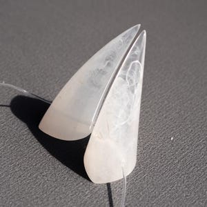 Halloween Chibi Hörner - Resin Cast Cosplay und Kostüm Hörner - Weißer Rauch