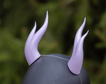 Limited Release 3D Resin Printed Succcubus Horns - Lavender