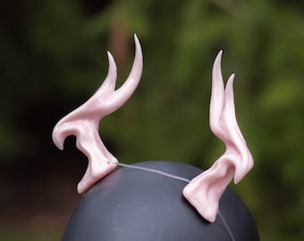 Limited Release 3D Resin Printed Antlers - Pastel Pink