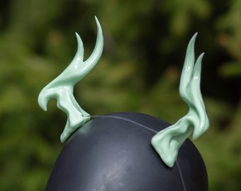 Limited Release 3D Resin Printed Antlers / Horns - Mint Green