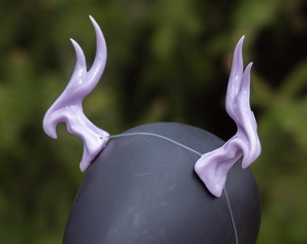 Limited Release 3D Resin Printed Antlers / Horns - Lavender