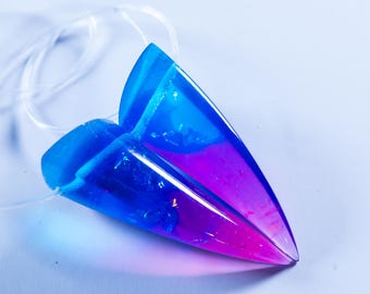 Pride Collection - Bisexual - Small Resin Oni Horns - Costume Cosplay Accessory
