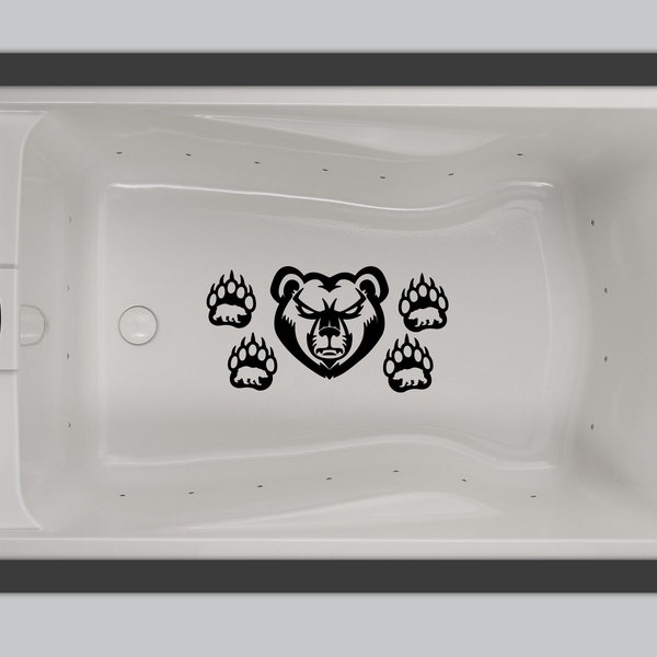 Non Slip Shower Decals Etsy