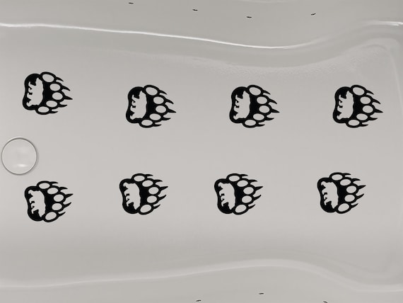 Patas de oso antideslizantes para bañera, calcomanía de garras de oso para  superficies resbaladizas, bañeras, piscinas, material duradero para ducha.  Mejora la seguridad en la bañera A216 -  México