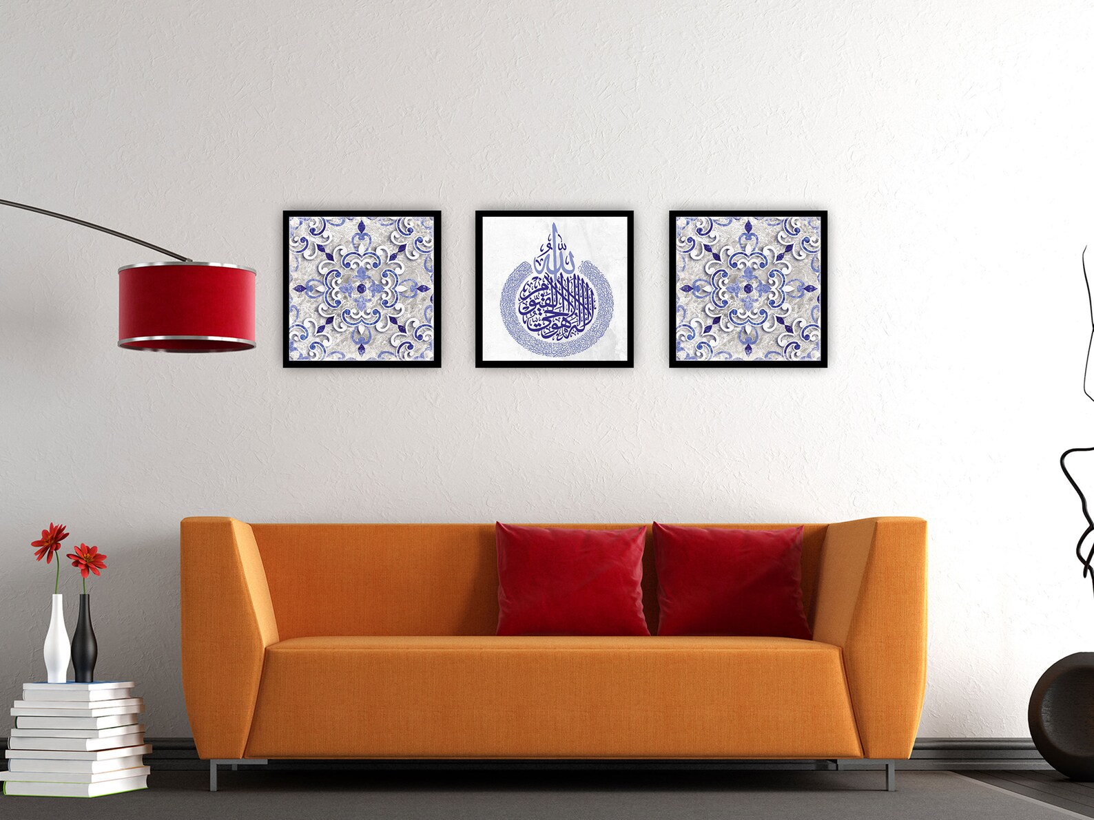 Ayatul Kursi Islamic Wall Art Islamic Framed Art Quran Wall Etsy