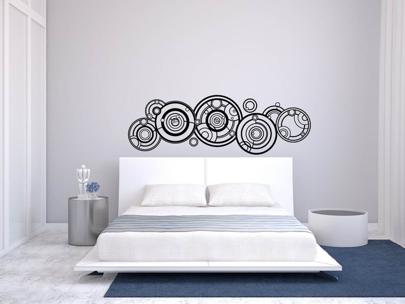 Doctor Who Gallifreyan Name Wall Vinyl Sticker Decal Mural | Etsy