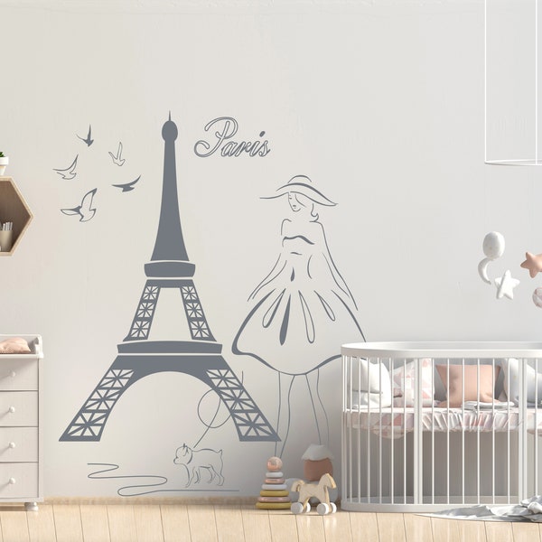Paris Wall Decals Etsy