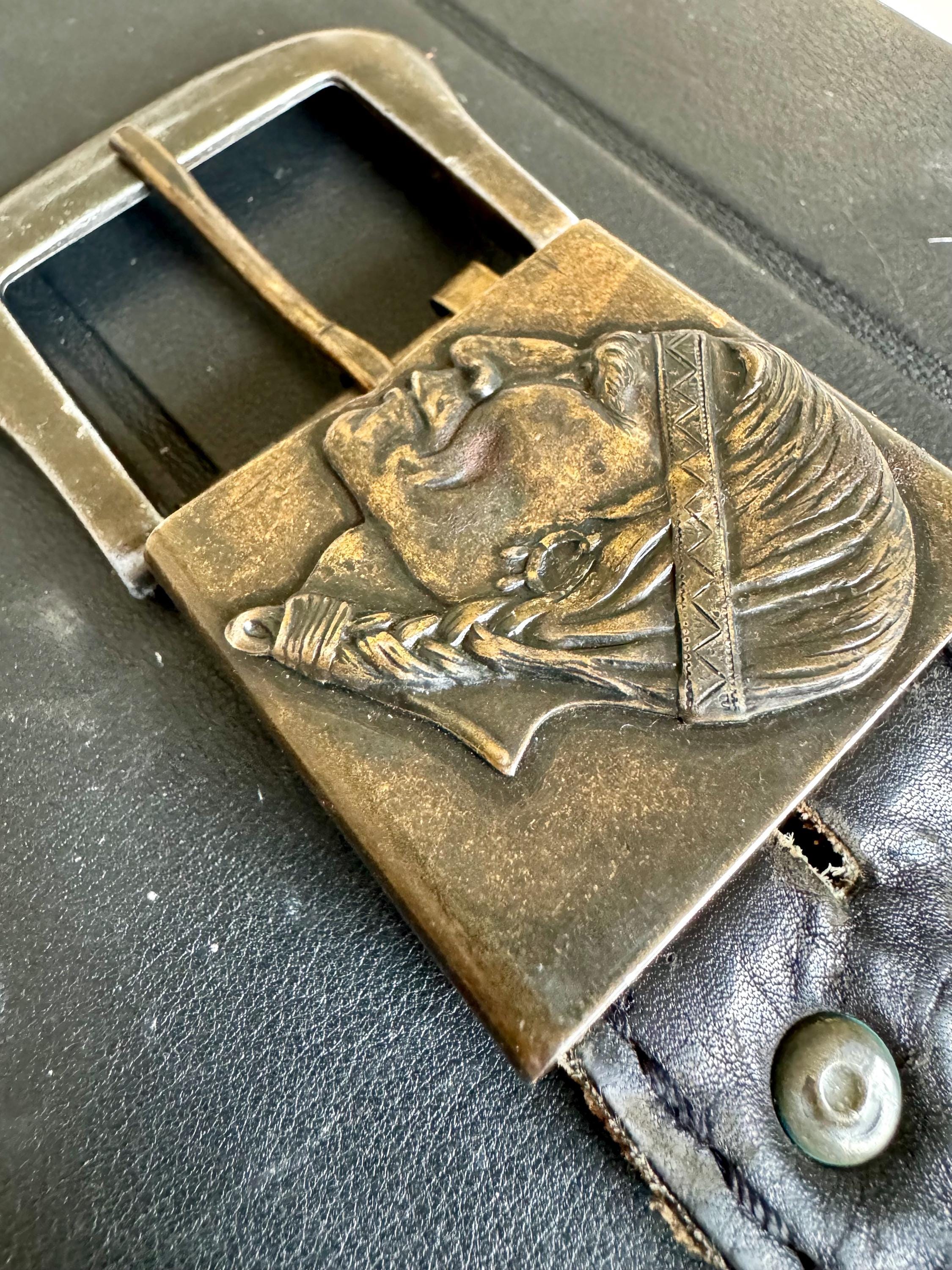 The Bridge - Cintura In Pelle Con Fibbia Ad Ardiglione Brunelleschi - Foto 6