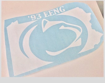 Penn state decal | Etsy