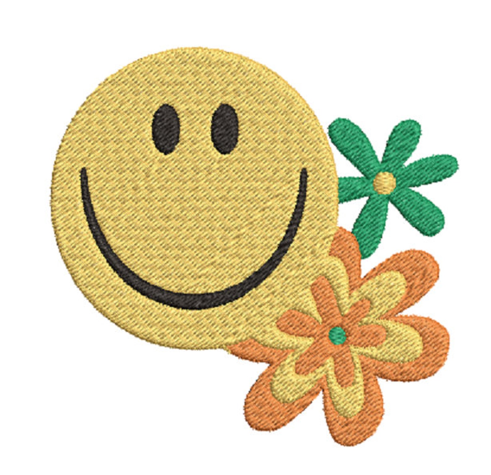 Smiley embroidery face embroiderydesigns designs machine zoom create