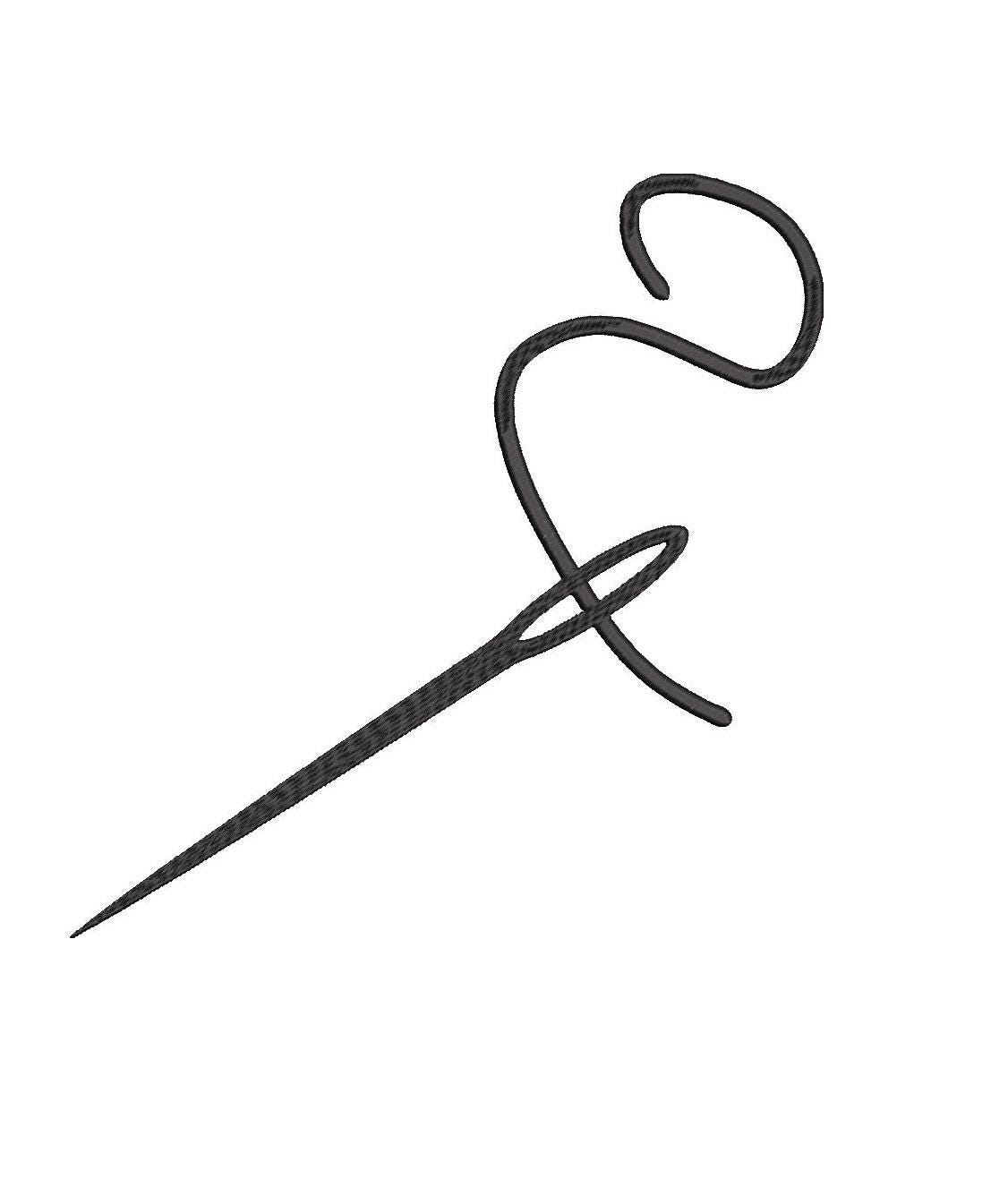 Sewing Needle Machine Embroidery Design Digital Pattern for Crafters ...