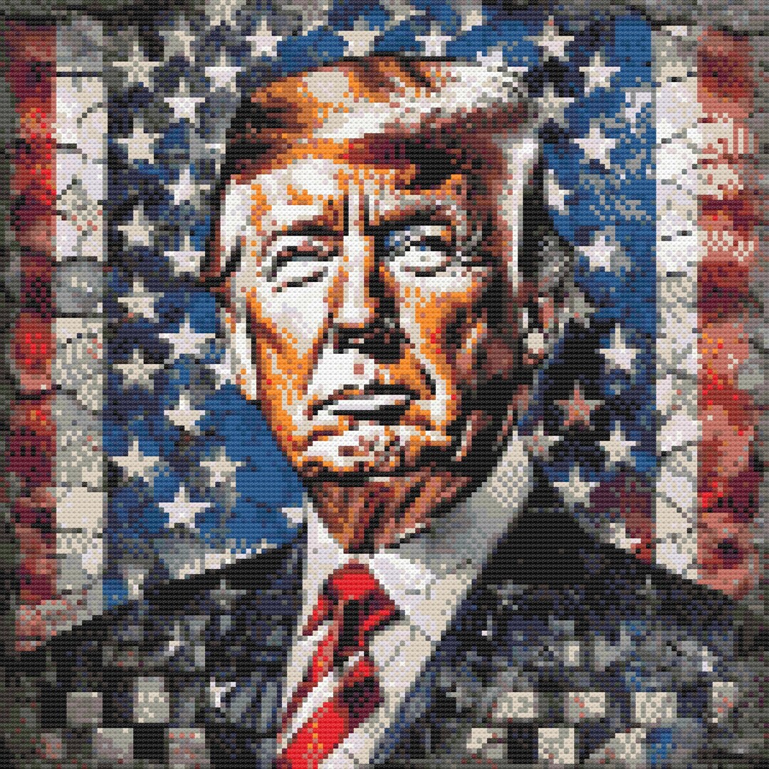 Trump Knitting Pattern New Trump Cross Stitch Pattern Ss8 - Etsy
