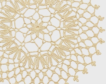 Vintage Crochet Doily Motif Pattern PDF, Lace Crochet Medallion, Thread Crochet Doily, Heirloom Crochet Motif, Crochet Table Decor