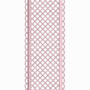 Bokmärk broderimönster: Maskindesigner i flera format för snygg heminredning