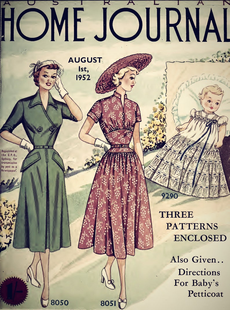 1950s Ladies Home Journal Magazine Digital Download Etsy