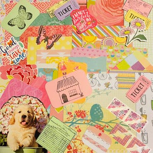 Papiers pour journaling/scrapbooking