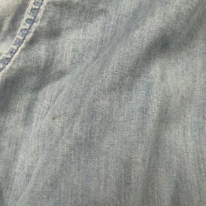 Koszula męska Pendleton Originals z niebieskiej bawełny, dżinsu, zapinana na guziki, rozmiar L zdjęcie 9