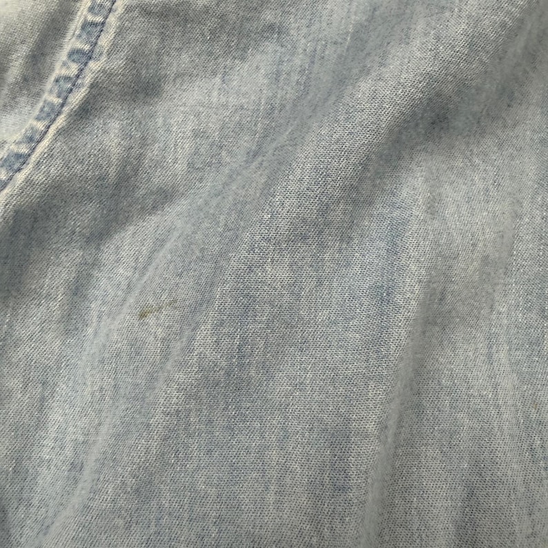 Koszula męska Pendleton Originals z niebieskiej bawełny, dżinsu, zapinana na guziki, rozmiar L zdjęcie 9